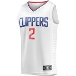 youth la clippers kawhi leonard fanatics white fast break player jersey – association edition – Genuine NBA Hats & Jerseys for Fans