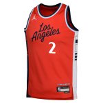 youth la clippers kawhi leonard jordan brand red swingman jersey – statement edition – Genuine NBA Hats & Jerseys for Fans