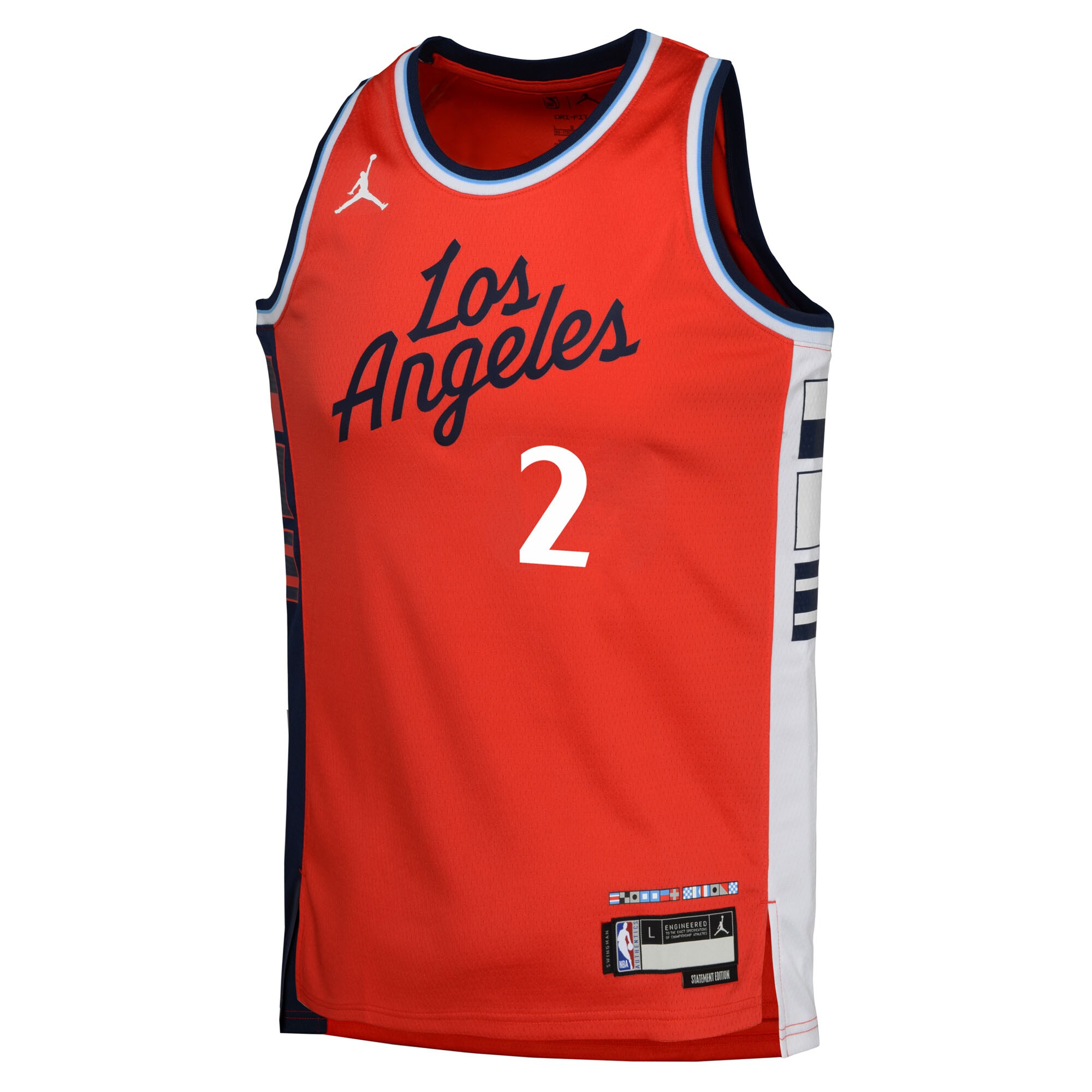 youth la clippers kawhi leonard jordan brand red swingman jersey – statement edition – Genuine NBA Hats & Jerseys for Fans