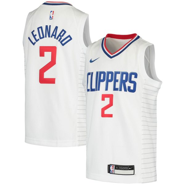 youth la clippers kawhi leonard nike white 202021 swingman jersey – association edition – Genuine NBA Hats & Jerseys for Fans