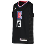 youth la clippers paul george jordan brand black 202021 swingman player jersey – statement edition – Genuine NBA Hats & Jerseys for Fans