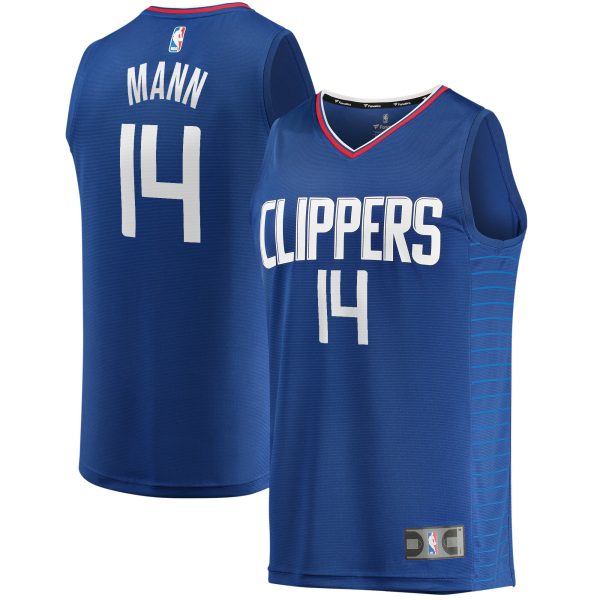 youth la clippers terance mann fanatics royal fast break player jersey – icon edition – Genuine NBA Hats & Jerseys for Fans