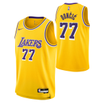 youth los angeles lakers luka dončić nike gold swingman jersey – icon edition – Genuine NBA Hats & Jerseys for Fans
