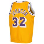 youth los angeles lakers magic johnson mitchell amp ness gold swingman throwback jersey – Genuine NBA Hats & Jerseys for Fans