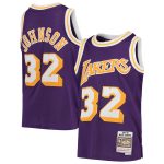 youth los angeles lakers magic johnson mitchell amp ness purple 1984-85 hardwood classics swingman throwback jersey – Genuine NBA Hats & Jerseys for Fans