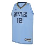 youth memphis grizzlies ja morant jordan brand light blue swingman jersey – statement edition – Genuine NBA Hats & Jerseys for Fans
