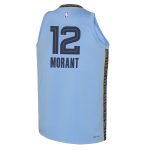youth memphis grizzlies ja morant jordan brand light blue swingman jersey – statement edition – Genuine NBA Hats & Jerseys for Fans
