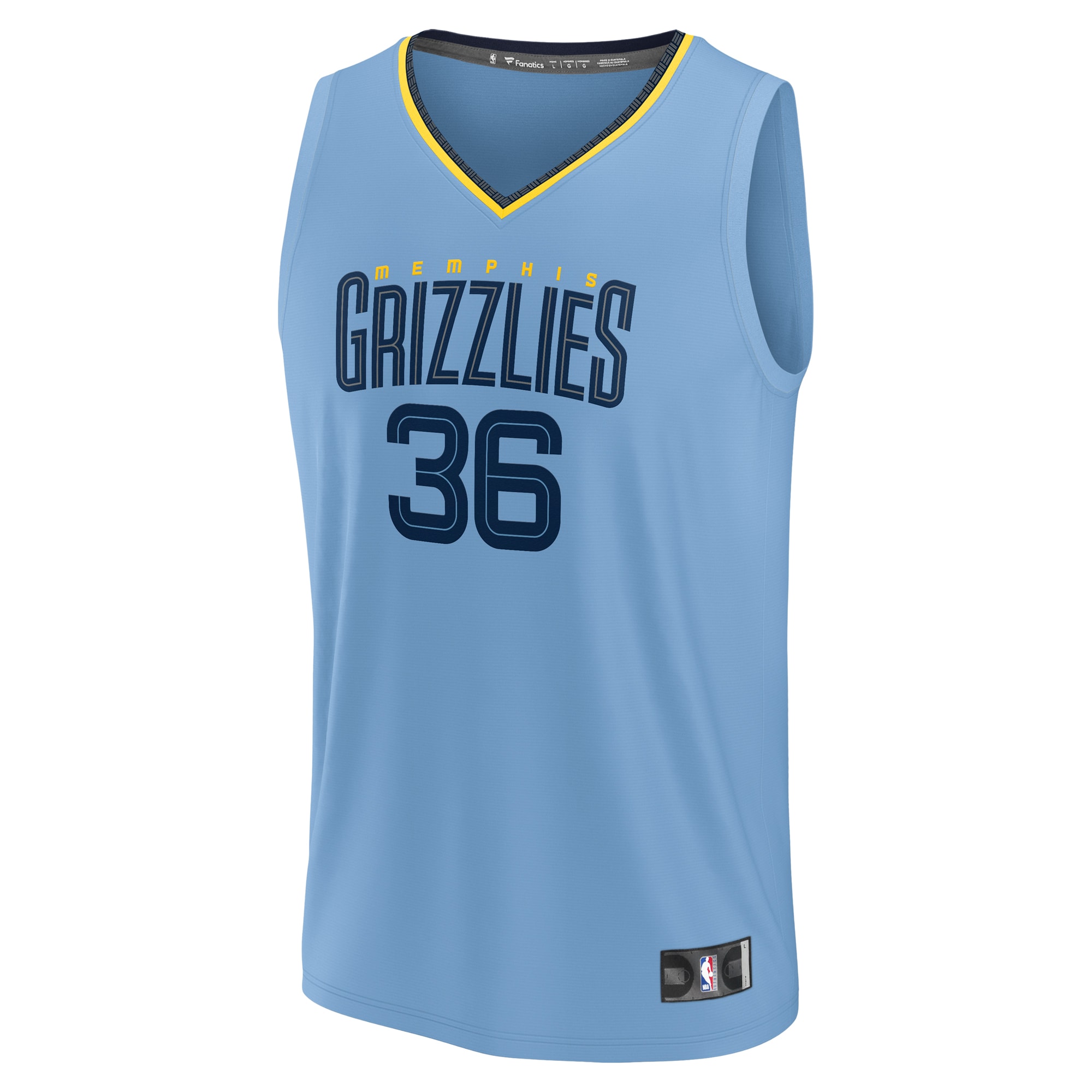 youth memphis grizzlies marcus smart fanatics light blue fast break player jersey – statement edition – Genuine NBA Hats & Jerseys for Fans