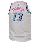 youth miami heat bam adebayo nike white 202425 swingman player jersey – city edition – Genuine NBA Hats & Jerseys for Fans