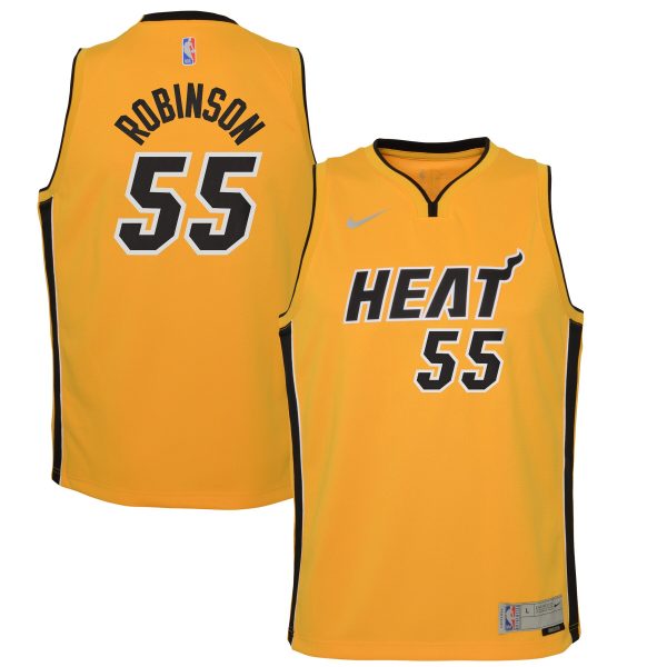 youth miami heat duncan robinson nike trophy gold 202021 swingman player jersey – earned edition – Genuine NBA Hats & Jerseys for Fans