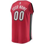 youth miami heat fanatics red fast break replica custom jersey – statement edition – Genuine NBA Hats & Jerseys for Fans