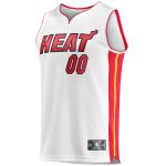 youth miami heat fanatics white fast break custom replica jersey – association edition – Genuine NBA Hats & Jerseys for Fans