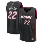 youth miami heat jimmy butler fanatics black fast break replica player jersey – icon edition – Genuine NBA Hats & Jerseys for Fans