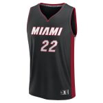 youth miami heat jimmy butler fanatics black fast break replica player jersey – icon edition – Genuine NBA Hats & Jerseys for Fans