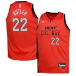 youth miami heat jimmy butler nike red 202425 swingman player jersey – city edition – Genuine NBA Hats & Jerseys for Fans