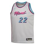 youth miami heat jimmy butler nike white 202425 swingman player jersey – city edition – Genuine NBA Hats & Jerseys for Fans
