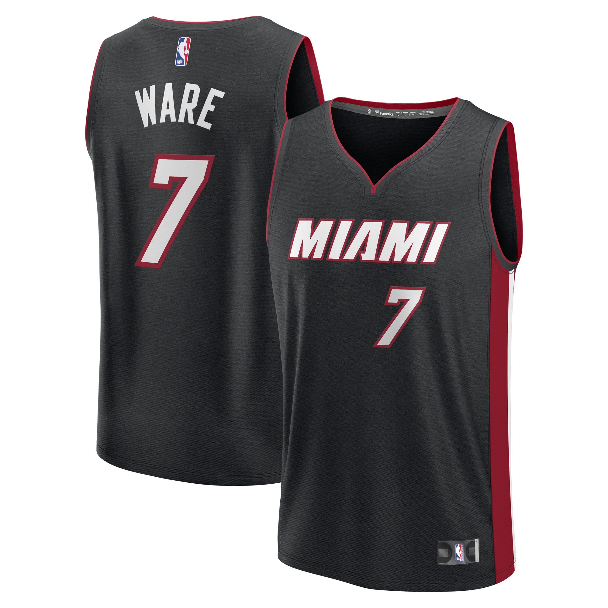 youth miami heat kel8217el ware fanatics black fast break replica player jersey – icon edition – Genuine NBA Hats & Jerseys for Fans youth miami heat kel8217el ware fanatics black fast break replica player jersey – icon edition – Genuine NBA Hats & Jerseys for Fans