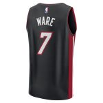 youth miami heat kel8217el ware fanatics black fast break replica player jersey – icon edition – Genuine NBA Hats & Jerseys for Fans