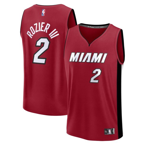 youth miami heat terry rozier fanatics red fast break player jersey – statement edition – Genuine NBA Hats & Jerseys for Fans