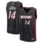 youth miami heat tyler herro fanatics black fast break replica player jersey – icon edition – Genuine NBA Hats & Jerseys for Fans