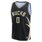 youth milwaukee bucks damian lillard fanatics black fast break replica player jersey – statement edition – Genuine NBA Hats & Jerseys for Fans