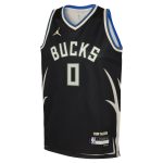 youth milwaukee bucks damian lillard jordan brand black swingman jersey – statement edition – Genuine NBA Hats & Jerseys for Fans