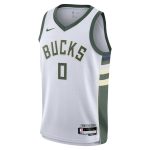 youth milwaukee bucks damian lillard nike white swingman jersey – association edition – Genuine NBA Hats & Jerseys for Fans