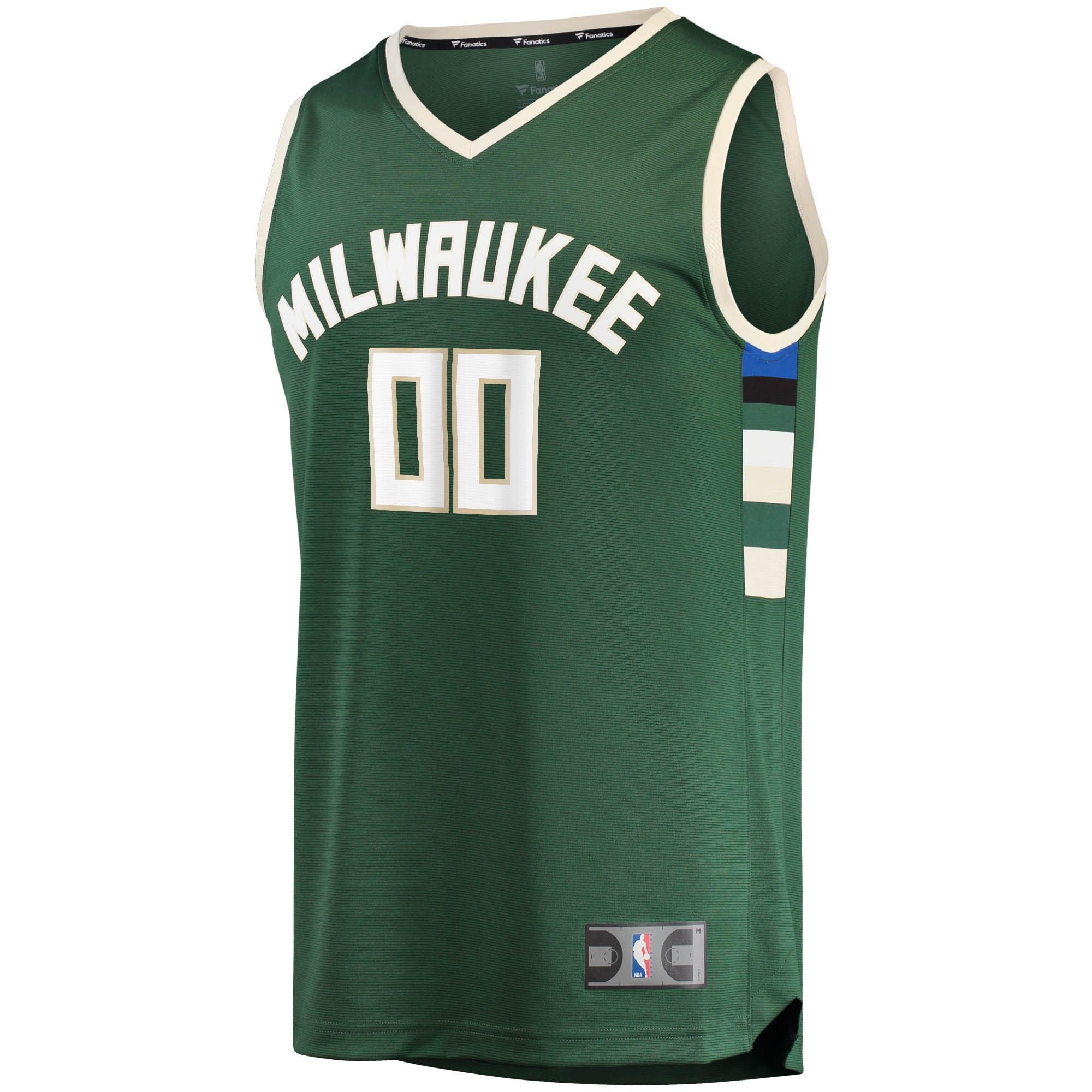 youth milwaukee bucks fanatics hunter green fast break custom replica jersey – icon edition – Genuine NBA Hats & Jerseys for Fans