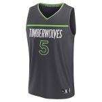 youth minnesota timberwolves anthony edwards fanatics anthracite fast break replica player jersey – statement edition – Genuine NBA Hats & Jerseys for Fans