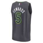 youth minnesota timberwolves anthony edwards fanatics anthracite fast break replica player jersey – statement edition – Genuine NBA Hats & Jerseys for Fans