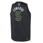 youth minnesota timberwolves anthony edwards jordan brand black swingman jersey – statement edition – Genuine NBA Hats & Jerseys for Fans