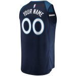 youth minnesota timberwolves fanatics navy fast break custom replica jersey – icon edition – Genuine NBA Hats & Jerseys for Fans