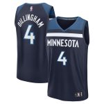 youth minnesota timberwolves rob dillingham fanatics navy 2024 nba draft fast break player jersey – icon edition – Genuine NBA Hats & Jerseys for Fans