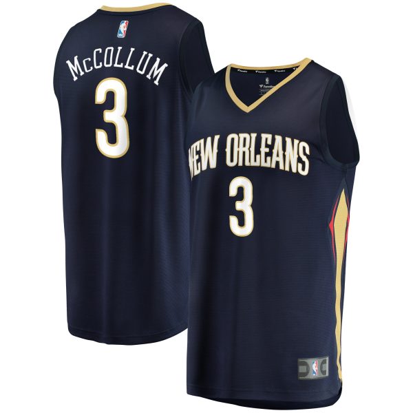 youth new orleans pelicans c.j. mccollum fanatics navy fast break replica player jersey – icon edition – Genuine NBA Hats & Jerseys for Fans