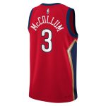 youth new orleans pelicans c.j. mccollum jordan brand red swingman jersey – statement edition – Genuine NBA Hats & Jerseys for Fans