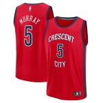 youth new orleans pelicans dejounte murray fanatics red fast break replica player jersey – statement edition – Genuine NBA Hats & Jerseys for Fans