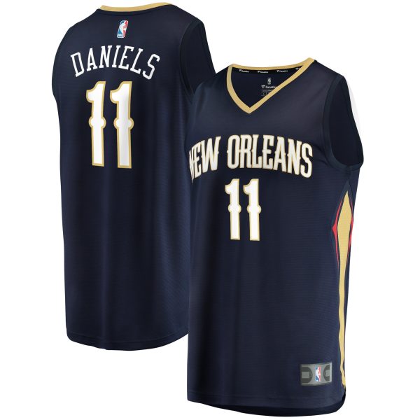 youth new orleans pelicans dyson daniels fanatics navy fast break replica jersey – icon edition – Genuine NBA Hats & Jerseys for Fans