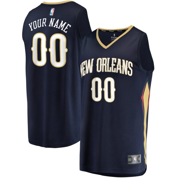 youth new orleans pelicans fanatics navy fast break custom jersey – icon edition – Genuine NBA Hats & Jerseys for Fans