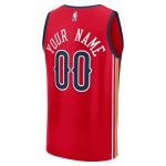 youth new orleans pelicans fanatics red custom fast break jersey – statement edition – Genuine NBA Hats & Jerseys for Fans
