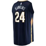 youth new orleans pelicans jordan hawkins fanatics navy fast break replica jersey – icon edition – Genuine NBA Hats & Jerseys for Fans