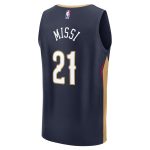 youth new orleans pelicans yves missi fanatics navy 2024 nba draft fast break player jersey – icon edition – Genuine NBA Hats & Jerseys for Fans