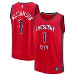 youth new orleans pelicans zion williamson fanatics red fast break player jersey – statement edition – Genuine NBA Hats & Jerseys for Fans
