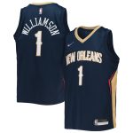 youth new orleans pelicans zion williamson nike navy 202122 diamond swingman jersey – icon edition – Genuine NBA Hats & Jerseys for Fans