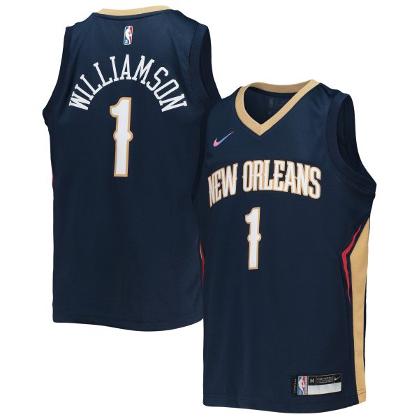 youth new orleans pelicans zion williamson nike navy 202122 diamond swingman jersey – icon edition – Genuine NBA Hats & Jerseys for Fans