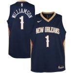 youth new orleans pelicans zion williamson nike navy swingman jersey – icon edition – Genuine NBA Hats & Jerseys for Fans