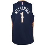 youth new orleans pelicans zion williamson nike navy swingman jersey – icon edition – Genuine NBA Hats & Jerseys for Fans