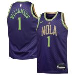 youth new orleans pelicans zion williamson nike purple 202425 swingman player jersey – city edition – Genuine NBA Hats & Jerseys for Fans