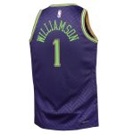 youth new orleans pelicans zion williamson nike purple 202425 swingman player jersey – city edition – Genuine NBA Hats & Jerseys for Fans