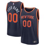 youth new york knicks fanatics navy custom fast break jersey – statement edition – Genuine NBA Hats & Jerseys for Fans