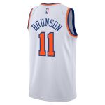 youth new york knicks jalen brunson nike white association swingman jersey – Genuine NBA Hats & Jerseys for Fans